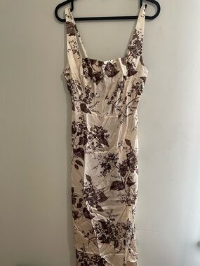Reformation Silk Midi Dress